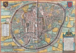 Brüssel, Belgien von Georg and Hogenberg Franz (1535-90) Braun