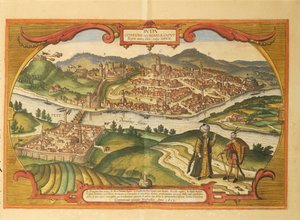 Budapest a világ városaiból, Georg Braun alkotó: Georg Braun and Hogenberg Franz