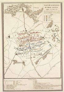 A Waterloo-i csata térképe