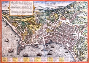 Nápoly, Olaszország alkotó: Georg and Hogenberg Franz (1535-90) Braun