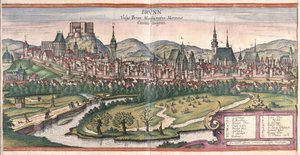 Brno, Cseh Köztársaság (metszet