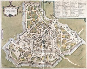 Padova, Veneto régió, Olaszország (metszet alkotó: Georg Braun and Hogenberg Franz