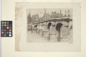 Pont Neuf, No. 2 (tinta) alkotó: George-Charles Aid