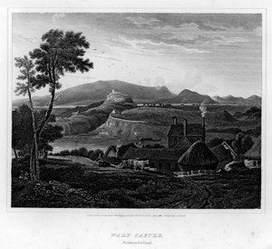 Wark kastély, Northumberland (metszet)