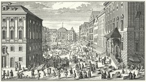 Bécs látképe 1725-ben (metszet)