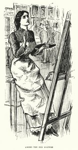 Illusztráció a Trilbyhez, George du Maurier (metszet)