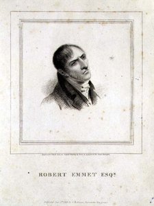 Robert Emmet Esq portréja. (1778-1803) vésette J. Heath, pub. G. Robinson, London alkotó: George (after) Petrie