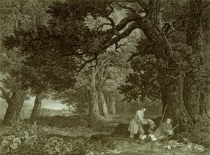 Nyugalom a forgatás után, 4. tábla (metszet)
