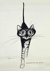 Move Quietly, 1962 körül (indiai tinta a fedélzeten)