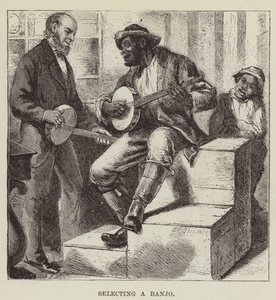 Banjo kiválasztása alkotó: George Augustus Sala