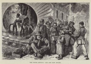 A fekete exodus, régi és új stílusok