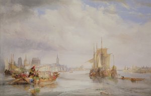 Köln a Rajna mellett, 1835