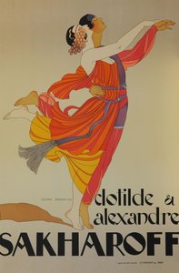 Clotilde és Alexandre Sakharoff, 1921.