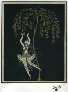 Tamara Karsavina I. Sztravinszkij A tűzmadár című balettjében alkotó: George Barbier