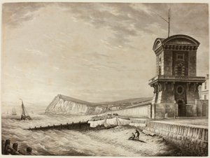 Dover partvidéke alkotó: George Baxter