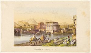 Philae templomai, Egyiptom alkotó: George Baxter