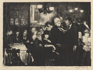 Művészek estje alkotó: George Bellows