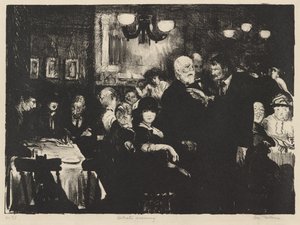 Művészek estje alkotó: George Bellows