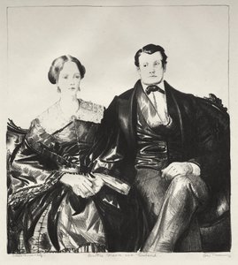 Mason néni és a férje alkotó: George Bellows