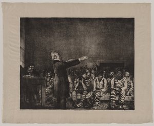 Áldás Grúziában alkotó: George Bellows