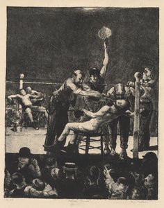 Körök között, kicsi, második kő alkotó: George Bellows