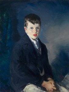 A kék kabátos fiú alkotó: George Bellows