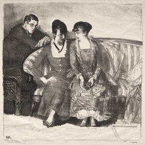 Emma, Elsie és Gene alkotó: George Bellows