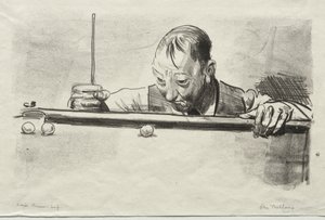 Beltéri sportoló, második kő alkotó: George Bellows