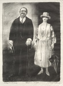 Házaspár alkotó: George Bellows