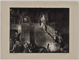 Edith Cavell meggyilkolása alkotó: George Bellows