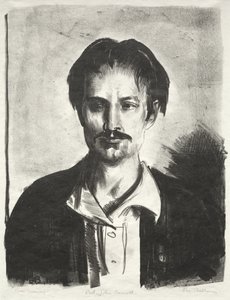 John Carroll portréja alkotó: George Bellows