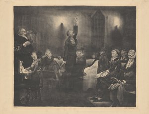 Imagyűlés, második kő alkotó: George Bellows