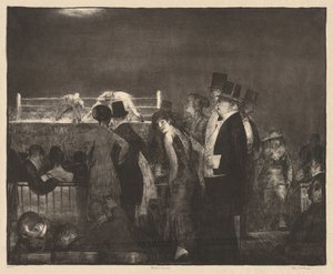 Előmérkőzések alkotó: George Bellows