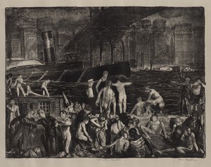 Splinter Beach alkotó: George Bellows