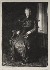 Anyám tanulmánya, Első kő alkotó: George Bellows