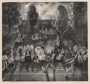Tenisz alkotó: George Bellows