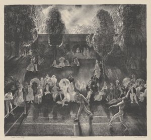 Tenisz alkotó: George Bellows