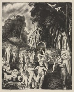 A növekedés kertje alkotó: George Bellows