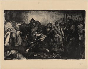 Megérkeznek a németek alkotó: George Bellows
