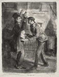 A rablás, első állapot alkotó: George Bellows