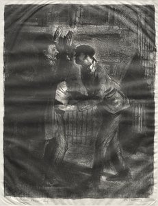 A rablás, második állapot alkotó: George Bellows