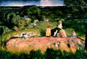 Három gyermek alkotó: George Bellows
