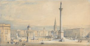 A Trafalgar Square javasolt terve alkotó: George Belton Moore
