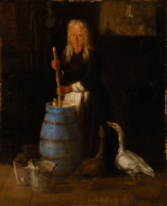A Blue Churn alkotó: George Benjamin Luks
