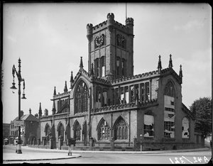 Keresztelő Szent János-templom, Fleet Street, Bablake, Coventry, 1941.