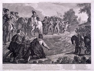 New River Head, Finsbury, London, 1740