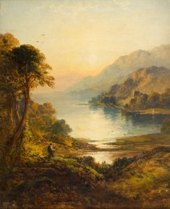 Kyles of Bute, Argyll, 1876 alkotó: George Blackie Sticks