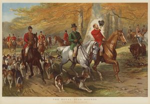 The Royal Stag Hounds, HRH Prince of Wales és Lord Cork