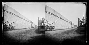 Sentry, Fort Hamilton, Brooklyn, 1872-87 körül (nedves kollódion negatív)