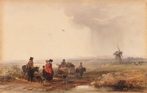 Cigánytábor, Hollandia, 1800-as évek.